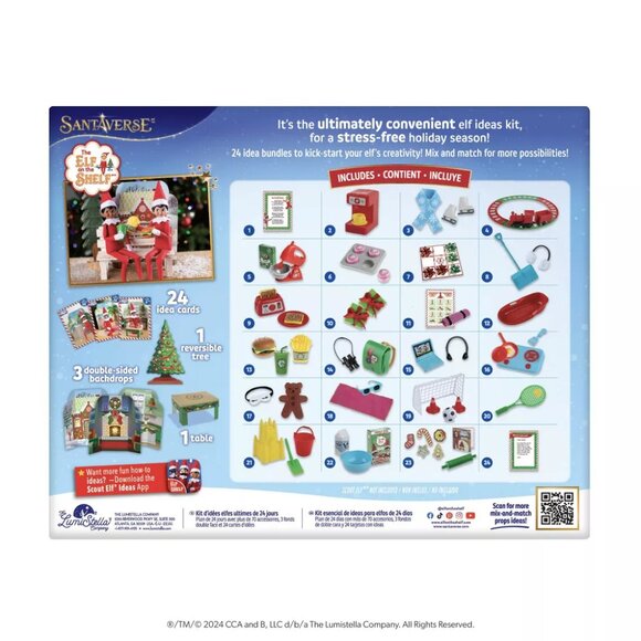 Elf on the Shelf Polar Props 24 Day Elf Ideas Ultimate Elf Kit 70+ Mix & Match - Picture 3 of 14